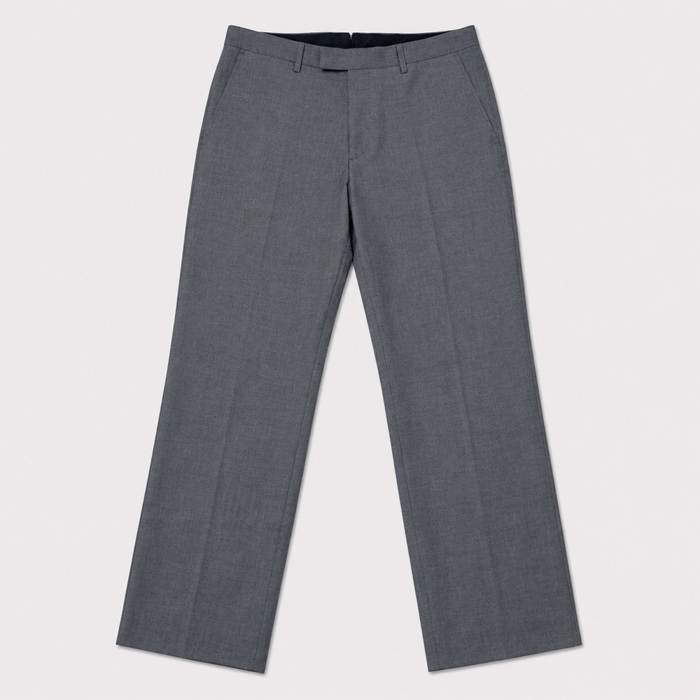 Banana Republic Italian Fabric Mens 32x32 Gray Dress Pants Wool Blend Trouser
